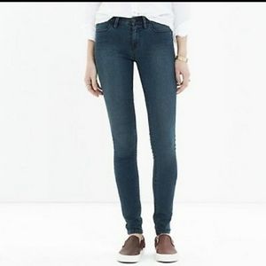 Madewell jeans the‎ legging skinny jean dark wash size 27